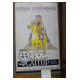 Inter-tribal Indian Ceremonial Gallup 1968 poster