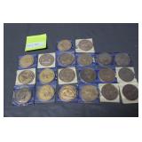 Bronze collector car coins