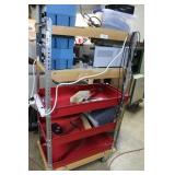 Custom electronics cart - 5 tier
