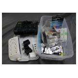 Deluxe universal battery charger, batteries, usb p