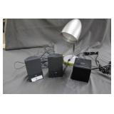 HP Aavalon computer speakers, Sony AM/FM radio mod