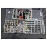 3 boxes rc plugs, hardware, antenna