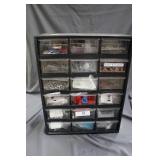 18 drawer index with Coax cable connectors, alliga