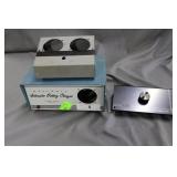 Heath kit automatic battery charger case, meter ca