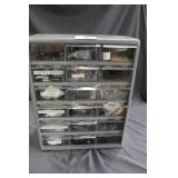 18 drawer component cabinet - wiring gears, mini t