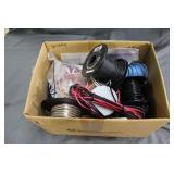 Box assorted copper wire, speaker wire, power cabl