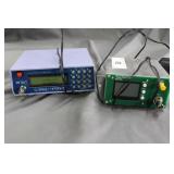 Precision frequency counter & programmable radio f