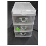 3 drawer organizer - flat belts