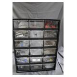 16 drawer cabinet with RCA plug, variable resistor