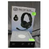 Heil Pro-set elite headphones with microphone, & D