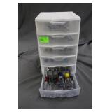 5 drawer organizer - ratchets, screwdrivers, sciss