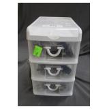 3 drawer organizer - Trek signal splitters, weathe