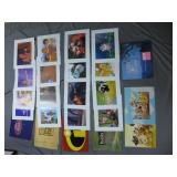 Unframed Disney lithos - Aladdin, Brother Bear,