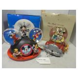 Two Disney snowglobes - Mickey Mouse Club &