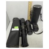 Three lenses incl. zoom