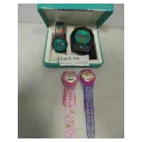 Three Disney watches -b Marathon 96 set,