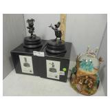 Minnie & Donald Bronze gallery figures & Haunted