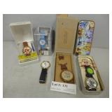 Five Disney watches - The Little Mermaid, Genie,