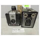 Kodak Brownie Hawkeye camera & Brownie Target