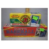 Two boxes baseball cards 1989 Bowman & 1988 Topps