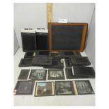 Early glass photo panes - Lisco & Fidelity