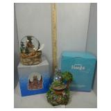 Two Disney snow globes - Brother Bear & Bambi