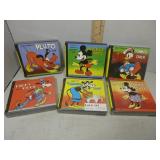 Six Walt Disney stories - Pluto, Mickey Mouse,