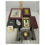 Three Mickey Mouse watches - pocket watch &