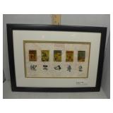 Framed Mickey Mouse Filmshots pin set 2,115/3,000