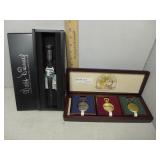 Walt Disney time piece & 3pc Mickey Mouse