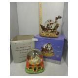 Two in box Disney snow globes - Pirates of the