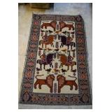 Woven Huntress throw rug