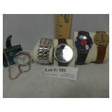 Five Disney Watches - sundial, Pocket purse