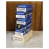 6x$ - Five Magtech 9mm Luger FMJ 115 gr (50