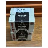 2x$ - Two Boxes of Federal .22LR 40gr