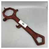 1.5" Fireman hydrant wrench
