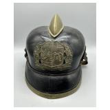 German 1872 NASSAU Fire Bergade Association Helmet