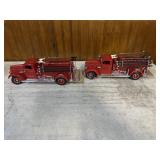 Two 1938 Mack Type 75 Fire Engine 1:24 Scale