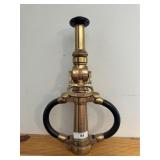 Akron Fire Hose Nossle in Brass - 22" x 19"