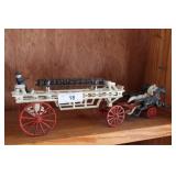 Cast Iron Ladder Truck