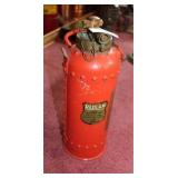 Redlam Fire Extinguisher with Brass Hardware