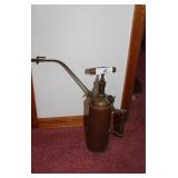 Copper Pump Sprayer with Wood Handle