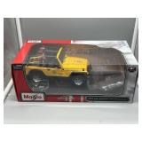 Maisto Special Edition Diecast Jeep Wrangler Rubic