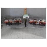 2x$ - Two 1/43 Scale New 2003 FDNY Seagrave