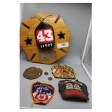 Commemorative Plaque, Badges, Patches from John
