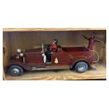 Contemporary Wood Firetruck - 30" x 10" x 12"