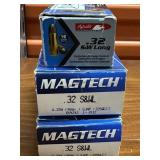 Two Boxes of Magtech .32 S&WL 98 gr. (50 rounds ea