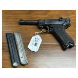 DWM Luger 1917 Military Pistol Serial #6458 with t