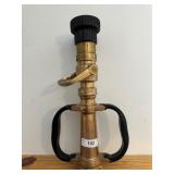 Wooster Brass Five Stage Fire Hose Nossle - 20" H