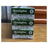 3x$ - Three Remington .223 REM MC 55 gr. (20 round